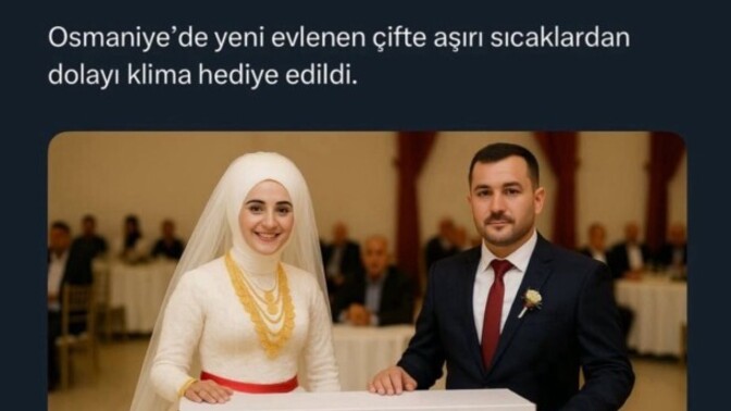 Klimadan hediye olur mu?