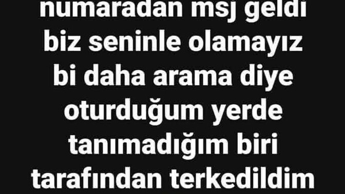 Hey KS Telefonuna gelen en son mesajı yazmaya cesaretin var mı?
