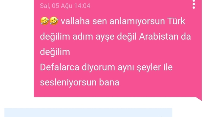 İnatla dediklerinizi anlamayan oluyor mu?