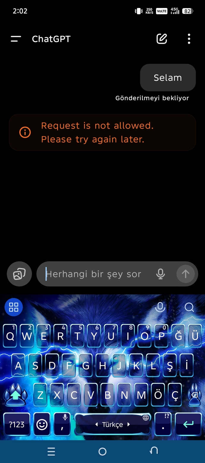 ChatGpt Çöktü Ne Yazsam Yazı Çıkıyor?