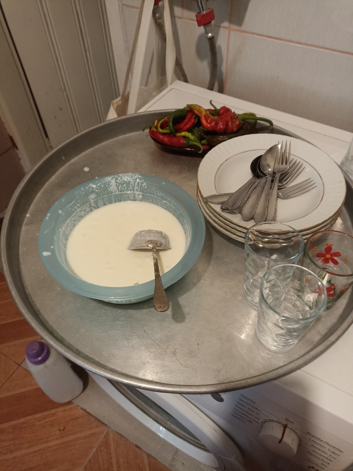 Herkesin menüsünde bugun ne vardi?