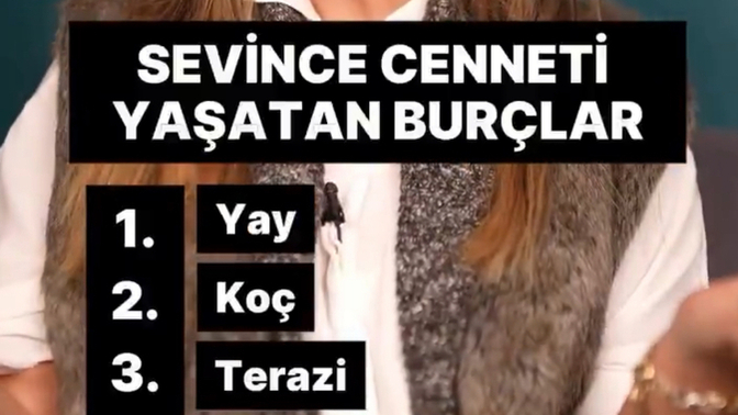 Burcuna göre sevince cenneti yaşatıyor musun?