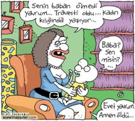 Babanız cinsiyet değiştirip kadın olsa ne tepki verirdiniz?