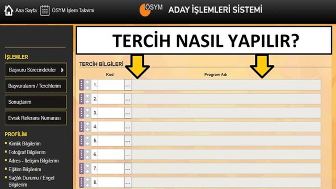 YKS tercihi konusunda desteğe ihtiyacınız var mı?