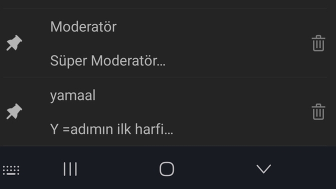 Sık sık size sordukları soruları bir yer kaydedip başka biri sorduğu zaman atar mısınız?