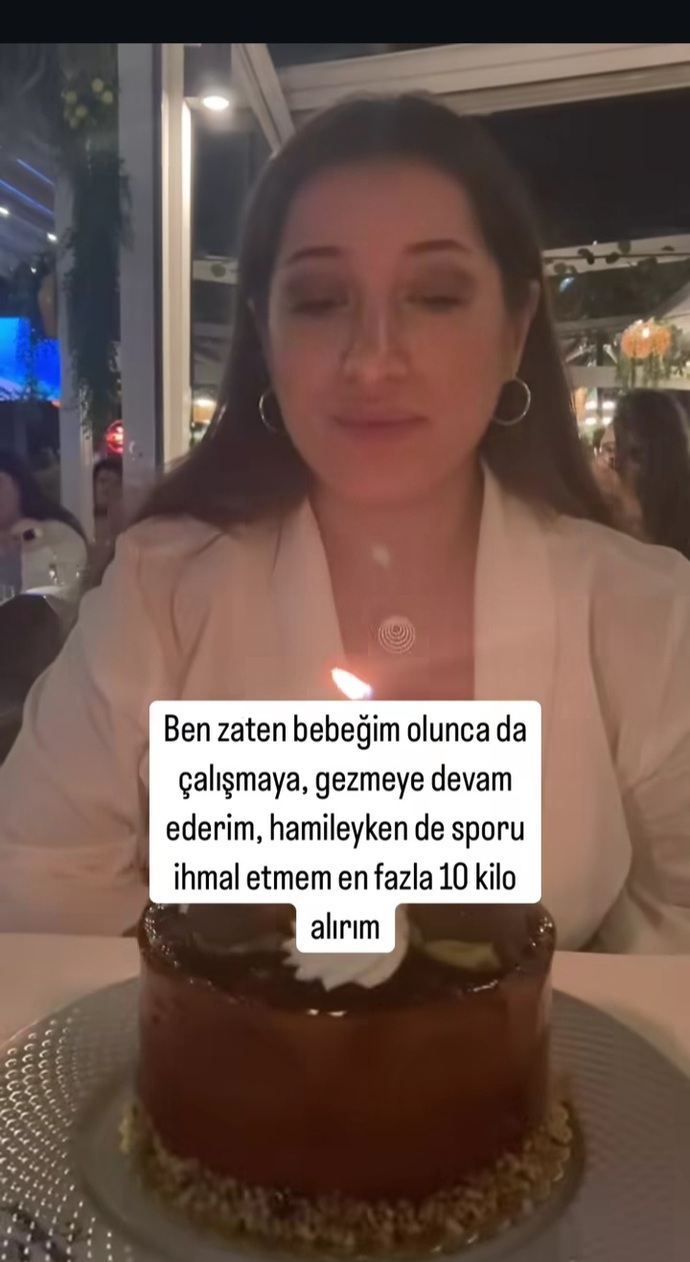 Hamilelik çok sıkıntılı bir şey değil de ne?
