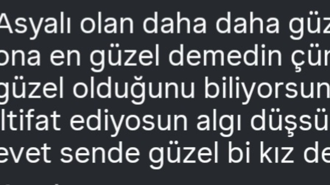 İnstada birkaç kızı güzelliğine göre sıraladım diye böyle bir yorum geldi napacağım?