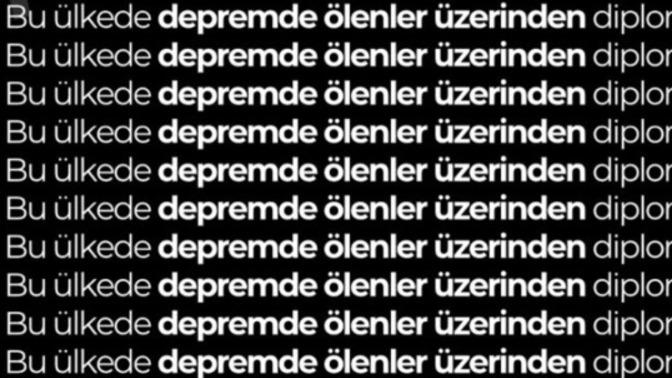 Depremde ölenlerin üzerinden diploma çıkarılmış. Toplum olarak nereye gidiyoruz?