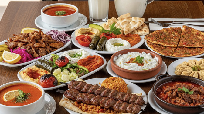 Böyle bir sofrada diyeti bozmamak elde mi sizce?