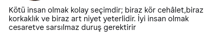 İyi biri olmayı mı seçtin, güçlü biri olmayı mı?