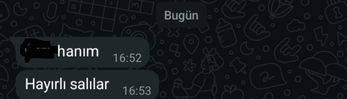 Biriyle konuşmak istiyorsunuz, ama bahaneniz yok ne yazardınız?