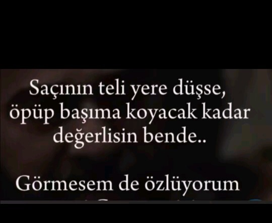 Özlediginiz biri var mı ?