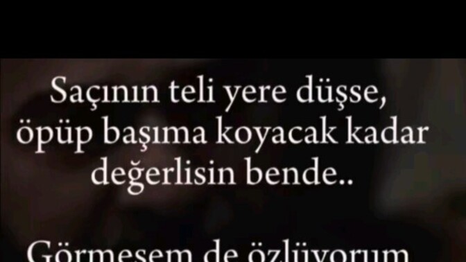 Özlediginiz biri var mı ?