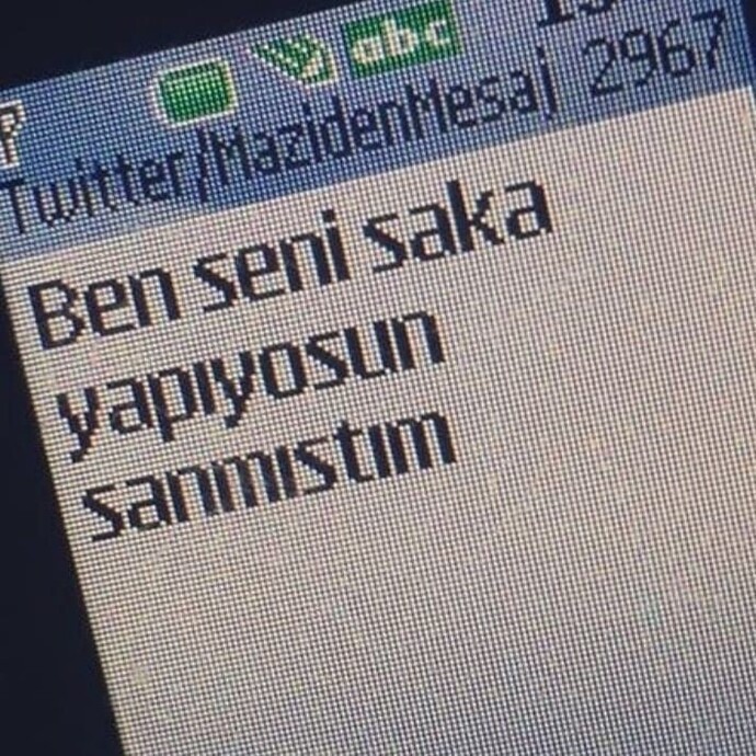 Yanlış mesaj kurbanı oldunuz mu?