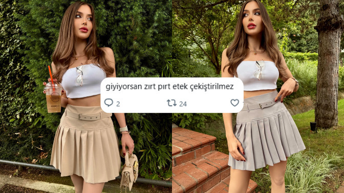 Mini etek giymenin kuralları nelerdir?