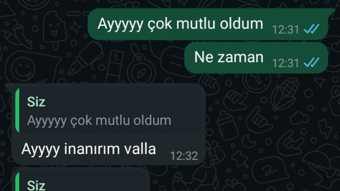 Arkadaşlarınızın mutluluğunu paylaşır mısınız?