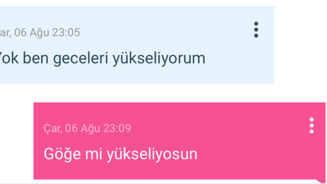 Geceleri nereye yükseliyomuş bu bilen var mı 🧑‍🚀🙄?
