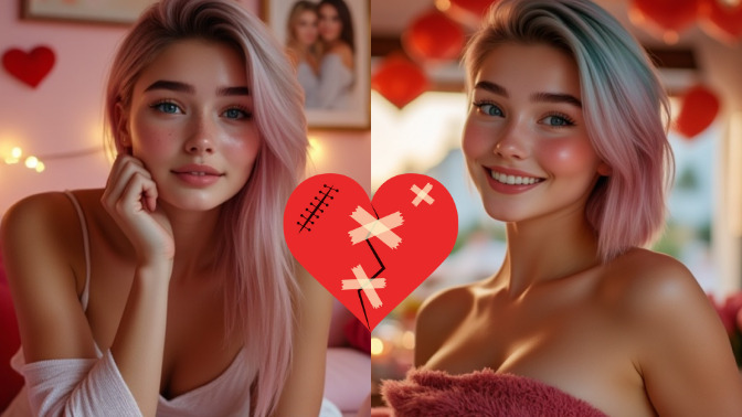 O seni sevdi mi sevmedi mi? Yüzleş 🥺