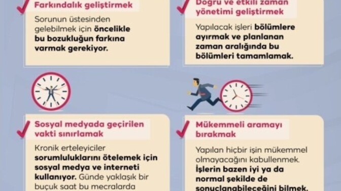 Ertelemek bir hastalık mıdır?