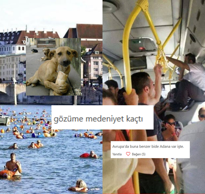 İsviçre’de millet yüzerek eve gidiyor biz hala metrobüsle savaş veriyoruz. Adalet mi bu?