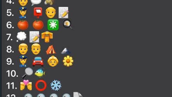Emojilerle anlatılan filmleri bulabilecek misin?