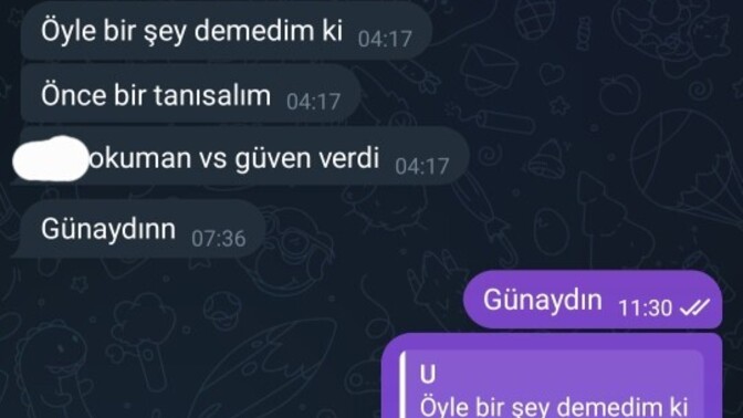 Sizce bu çocuğun niyeti ne?