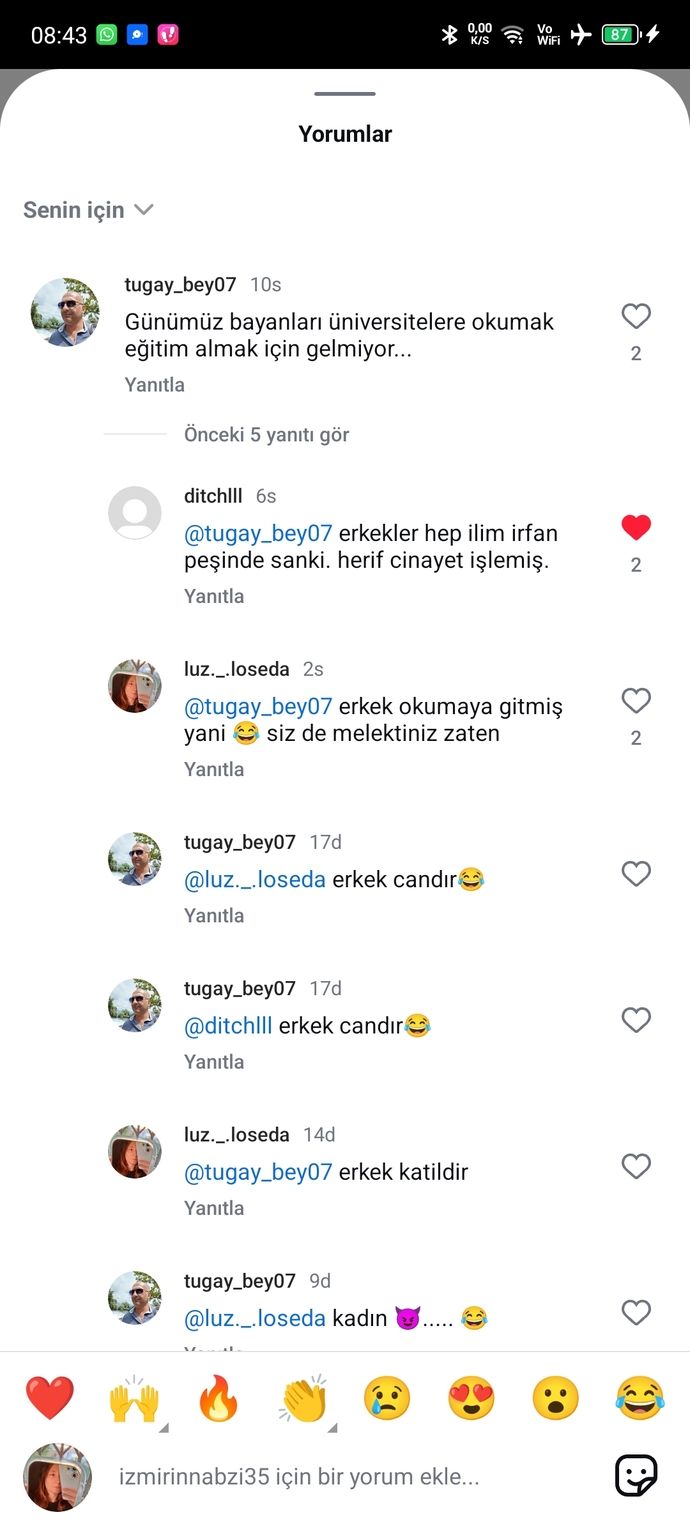 Bu erkeklerin yüzsüz gibi herşeyde üste çıkma çabası nedir?