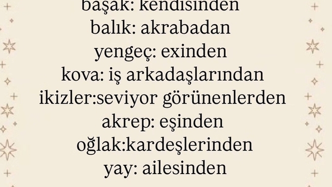 Senin burcun darbeyi kimden gördü?