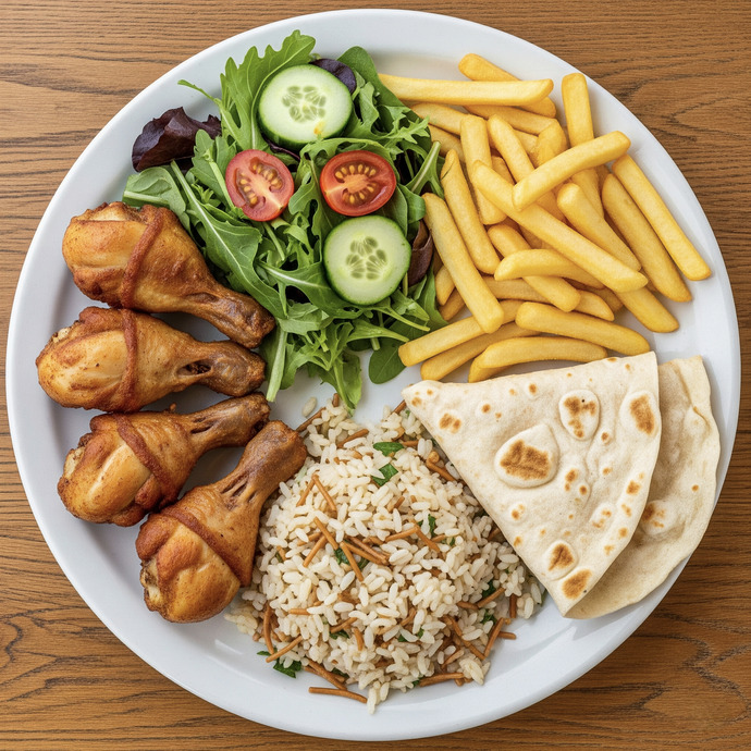 Sizce böyle bir tabak klasik bir diyette çok mu abartı?