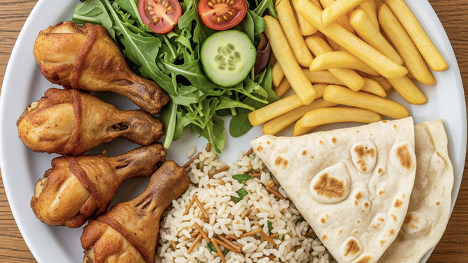 Sizce böyle bir tabak klasik bir diyette çok mu abartı?