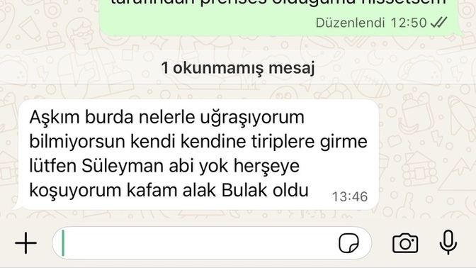 Hiçbir şey söylemeyeceğim kızlar anlayacak?