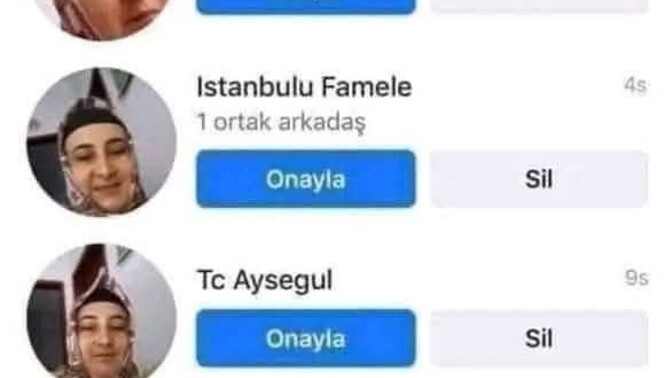 Sosyal medyadan ısrarlı arkadaşlık isteklerine tepkiniz nedir?