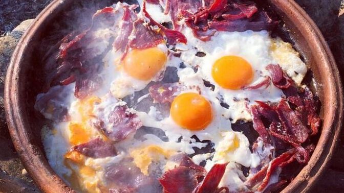 Hiç pastırmalı yumurta yediniz mi 🥚?
