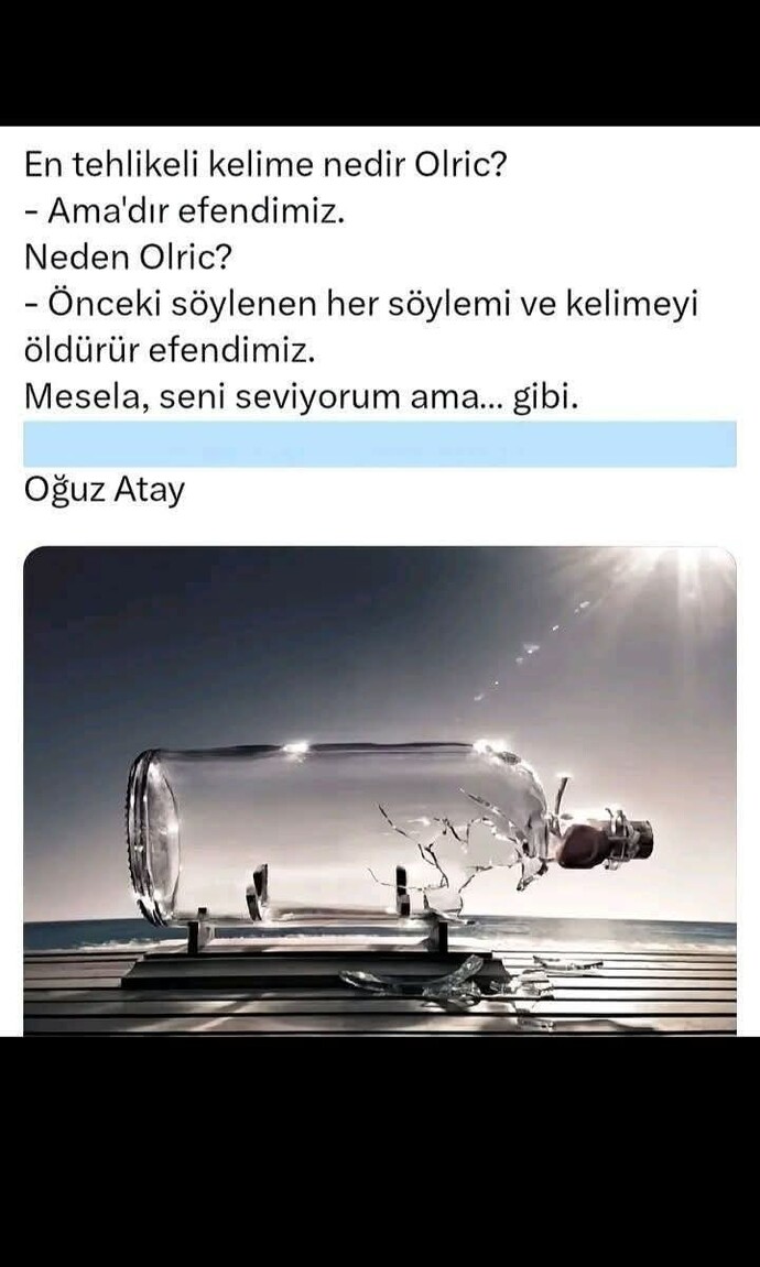 En tehlikeli kelime nedir?
