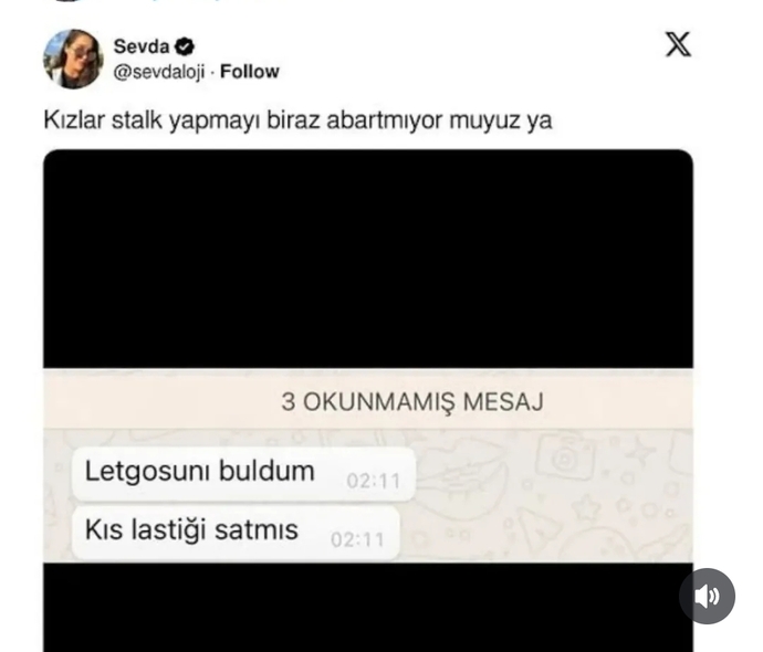 Stalk yaparken organize olduğunuz oluyor mu?