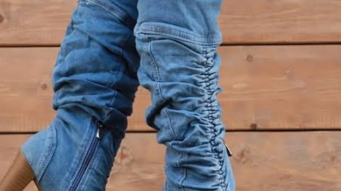 Bu sezonda kot çizme moda olsaydı giymek ister miydiniz?