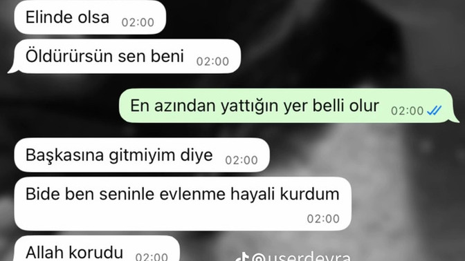 Allah korudu dediğiniz şeyler yaşadınız mı?