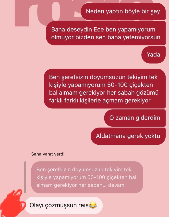 1 yıl bütün zorluklara rağmen ayakta tutmak için canımı verdiğim ilişkime bakar mısınız?