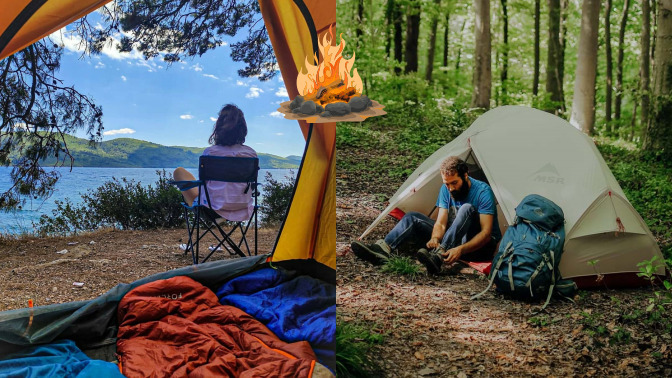 Bir erkek kampa neden yalnız gider, ne yapar orada?