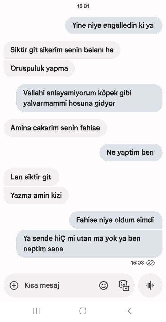 Bir insan bunu hakeder mi ayrilirsin anlarımda?