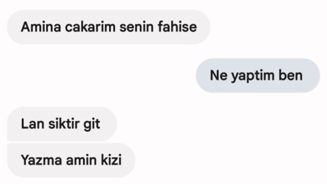 Bir insan bunu hakeder mi ayrilirsin anlarımda?