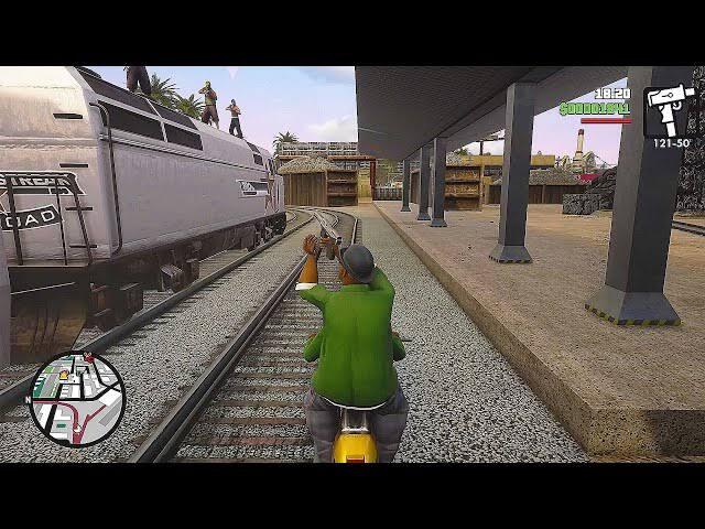 Gta San Andreas Big Smoke Tren Görevi Nasıl Geçilir?