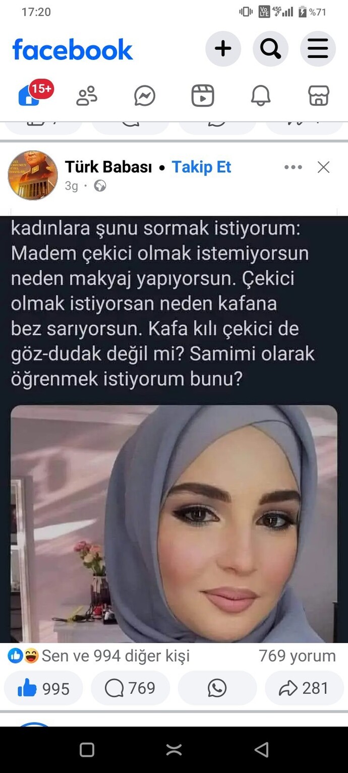 Kapalılar neden makyaj yapar?