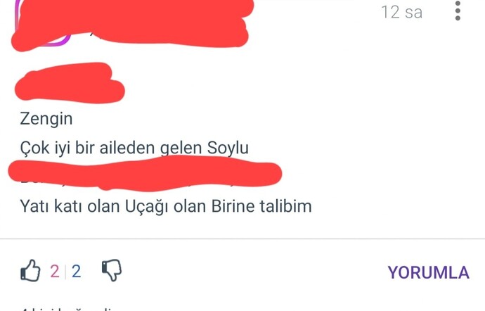 Kızların hepsi zengin erkek istiyor?
