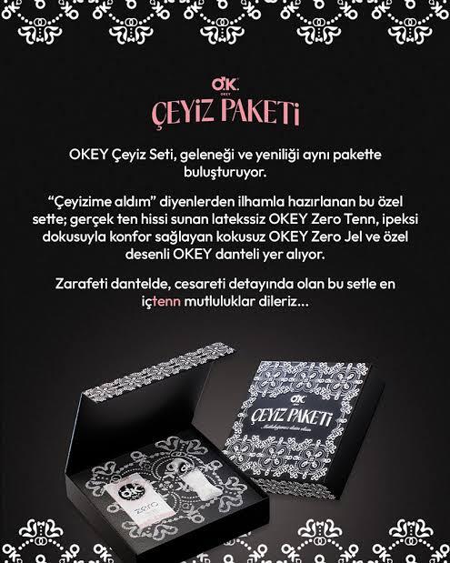OKEY çeyiz paketinin içeriğini beğendiniz mi?