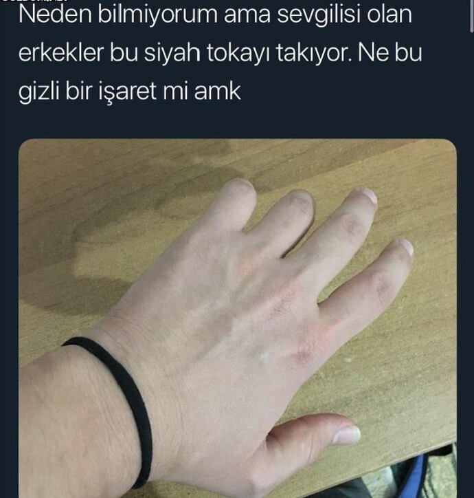 Siyah toka ciddi ilişkinin olmazsa olmazı mıdır?