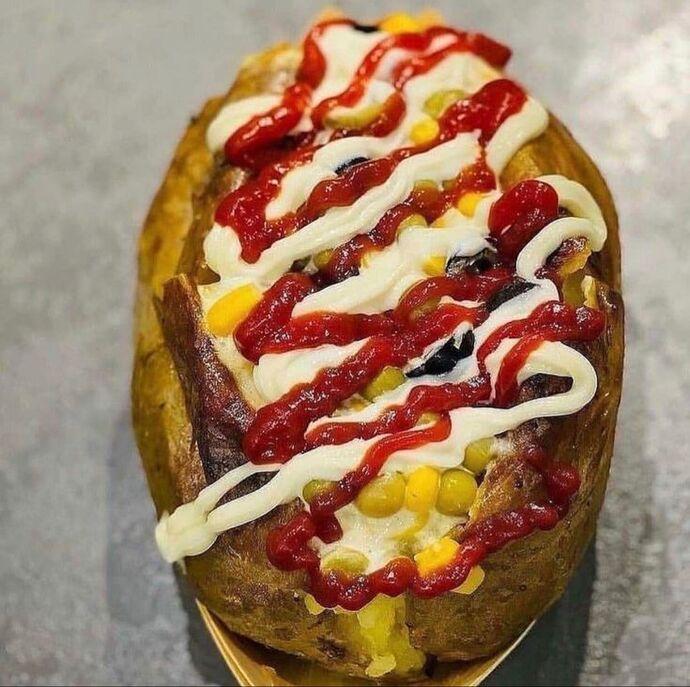 Kumpir yemeyi sever misiniz 🥔🌺?