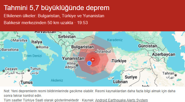 İzmirde çok şiddetli deprem oldu, İstanbuldaki arkadaşım da deprem oldu yazmış. İyi misiniz, ciddi bir şey yaşayan var mı?