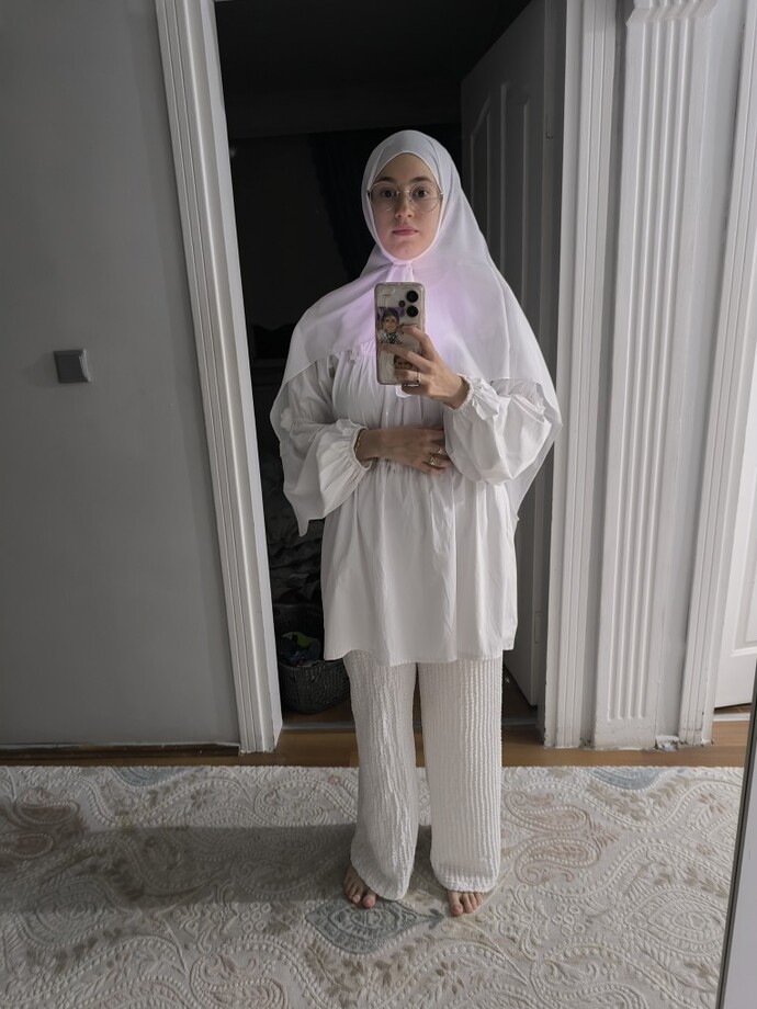 Yeni tesettürlü pijamam nasıl?