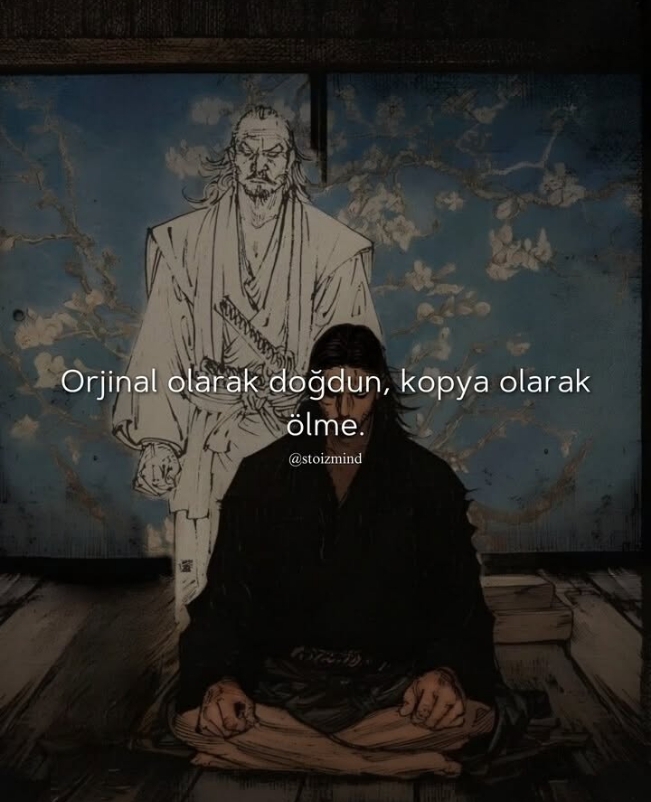 Orjinal olarak doğup, kopya olarak mı yaşıyorsun?